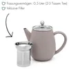 Bredemeijer Duet Eva 0,5l Teekanne Silber  Silber One Size Produktbild-Vorschau 5