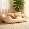 4L Textil Mario Orthopädisches Hundebett aus Kunstleder Produktbild-Vorschau 3