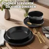 tectake® Tafelservice Una für 6 Personen ineinander Produktbild-Vorschau 7