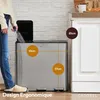 CASABEL Poubelle Tri Sélectif 3x20L, Acier Inox Chrome, Voir les images du produit 5