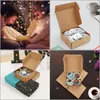 Kurtzy 20er Pack Karton Geschenkbox mit Deckel - 12x12x5cm Produktbild-Vorschau 5