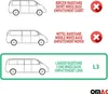 Protezione paraurti OMAC per Citroën Jumpy 2017-2023 Nero Anteprima dell’immagine prodotto 3