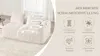 Cord 2-Sitzer Sofa ohne Montage Couch mit Kissen Zweisitzer Produktbild-Vorschau 12