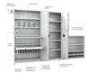 Rayonnage de bureau Proclass - Élément départ ou suivant en Voir les images du produit 2