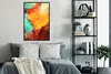 MuchoWow® Gerahmtes Poster Gemälde - Abstrakt - Öl 60x90 cm Produktbild-Vorschau 4