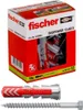 Fischer Universaldübel DuoPower 12x60 S mit Schraube Produktbild-Vorschau 4