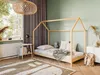 Lit d'enfant Lit de maison 90x200 cm avec protection contre Voir les images du produit 1