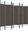 vidaXL 6dílný pokojový dělič antracit 240 x 180 cm Náhled obrázku produktu 2