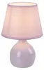 Rabalux 74078, lámpara de mesa Ingrid, color rosa, Vista previa de la imagen del producto 1