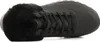A top-down view of a black SKECHERS sneaker with black fur trim. Produktbild-Vorschau