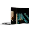 MuchoWow® Laptop Aufkleber Sticker Cover Tür - Blau - Produktbild-Vorschau 1