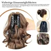 40cm Pferdeschwanz Haarteil Ponytail Extension Lange Produktbild-Vorschau 6