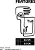 Wallity, Dekoratives Wandaccessoire aus Metall, Cara mia, Produktbild-Vorschau 6