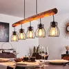 Aprica »Aprica« Hängelampe aus Metall/Holz in Schwarz/Braun Produktbild-Vorschau 7