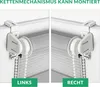 Estika Doppelrollo Klemmfix - 40 x 150 cm - Hellgrau - Duo Produktbild-Vorschau 4