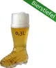 Bierglas im Fußballschuh-Design 300ml Produktbild-Vorschau 2