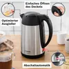 Bosch TWK3P420 waterkoker, 1,7 liter, 2400 watt, zwart, Productafbeelding-voorbeeld 2