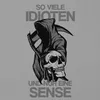 So viele Idioten und nur eine Sense Reaper Statement Gothic Produktbild-Vorschau 3