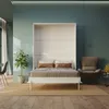 SMARTBett Schrankbett Classic 140x200 Vertikal Weiss Produktbild-Vorschau 9