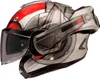 HJC F100 ANTMAN MARVEL Klapphelm XL in rot/grau Produktbild-Vorschau 4