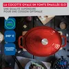 ELO Kirschrot Bräter Gusseisen oval robust Induktion rot Produktbild-Vorschau 14