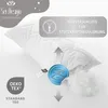 Sei Design Classic Mikrofaser Kopfkissen | weiß, gesteppt Produktbild-Vorschau 4