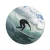 MuchoWow® Mauspad Mousepad Surfer auf Wellen 20x20 cm - Produktbild-Vorschau 1