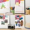 Magnettafel 80x60 cm mit weißem Rahmen - Magnetische Produktbild-Vorschau 4