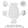 Set sacco a pelo Coconette 2 pezzi - Cerchio Bianco Grigio Anteprima dell’immagine prodotto 3