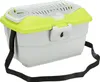 TRIXIE Transportbox Mini-Capri - hellgrau/grün - 40 × 22 × Produktbild-Vorschau 2