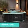 Arebos AR-HE-SPA2OCLH, czarny, 650 mm, 22 kg Podgląd zdjęcia produktu 11