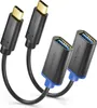 deleyCON 2 Stück Adapter USB C auf USB A - Typ C auf USB Produktbild-Vorschau 1
