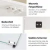 Moderne Glasvitrine, 4-stufig mit LED & Intelligente Produktbild-Vorschau 8
