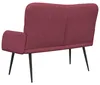 vidaXL Dvojmiestna pohovka, vínovo červená, 115 x 61 x 87 Náhľad obrázku produktu 6
