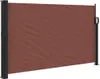 vidaXL Boční výsuvná markýza hnědá 117x300 cm Náhled obrázku produktu 1