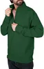 Mivaro Herren Troyer in Grün - Pullover mit Reißverschluss Produktbild-Vorschau 2