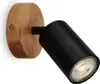 Wandlampe Wandleuchte retro rustikal 1xGU10 9W Ø9 cm Produktbild-Vorschau 1