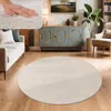 Teppich Wohnzimmer Kunstfell Plüsch Hochflor Shaggy Weich Produktbild-Vorschau 1