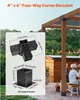 Connecteurs de poteaux SucceBuy pour poteaux 92x92 mm, Voir les images du produit 2