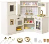 COSTWAY Cuisine pour enfants, coin cuisine avec Voir les images du produit 1
