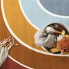 TT Home Babyzimmer Teppich Rund Kinderzimmer Waschbar Produktbild-Vorschau 3