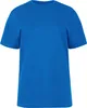 VILS Blaues Baumwoll-T-Shirt, Uni-T-Shirt mit Produktbild-Vorschau 2
