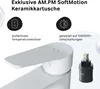 AM.PM Wasserhahn Bad Weiss Waschtischarmatur Bad Armatur Produktbild-Vorschau 6