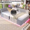 Merax Tagesbett Polsterbett 90x200cm mit LED-Beleuchtung, Produktbild-Vorschau 2