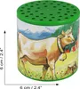 Tierstimmen Geräuschdose Kuh Alpenkuh Muh Dose grün Produktbild-Vorschau 5