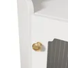 Armoire d'angle avec surface laquée & éclairage LED - Voir les images du produit 11