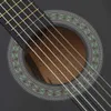 vidaXL 8-tlg. Klassikgitarren-Set für Anfänger Schwarz 3/4 Produktbild-Vorschau 5