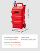 SucceBuy Carrello per carburante da 60 litri con pompa per Anteprima dell’immagine prodotto 7