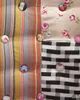 BELIANI Sessel Rosa Patchwork Polsterbezug Birkenholz Produktbild-Vorschau 5