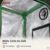 Growbox idroponica 80x80x180 cm Tenda per coltivazione Anteprima dell’immagine prodotto 14